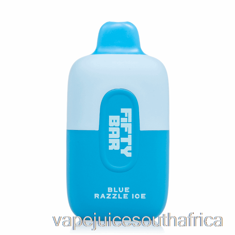 Vape Pods Fifty Bar 6500 Disposable Blue Razzle Ice